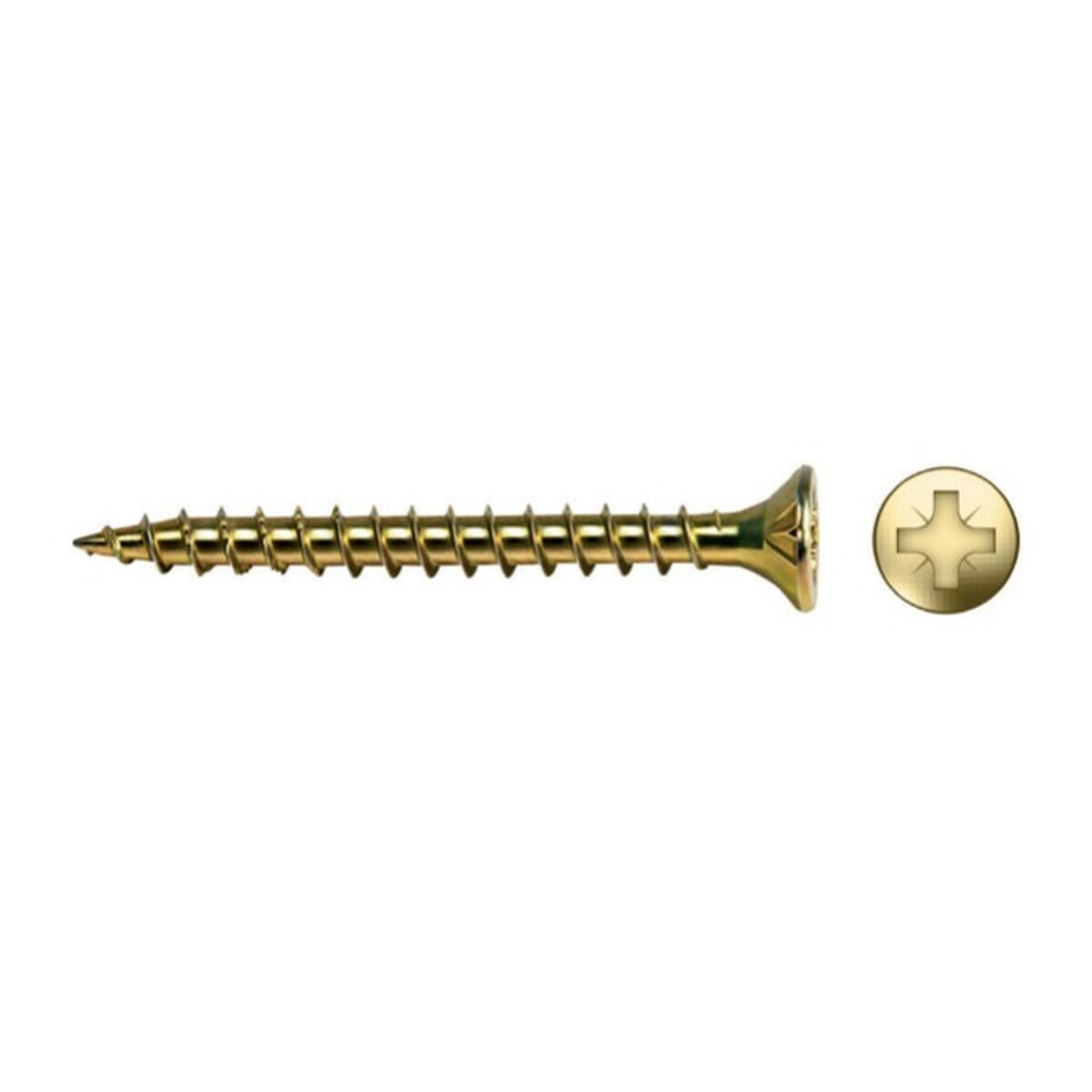 Låda med skruvar CELO VLOX Bikromaterad Ø 4,5 x 60 mm Full rulle (250 antal)