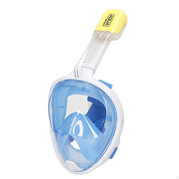 Dykmask med actionkamerahållare AquaSport Blå Turkos (4 antal)