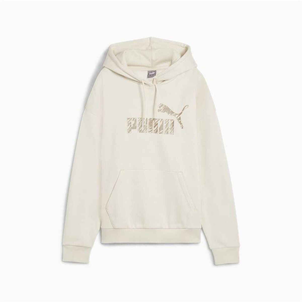 Tröja med huva Dam Puma Essentials+ Animal Fl Vit - 2