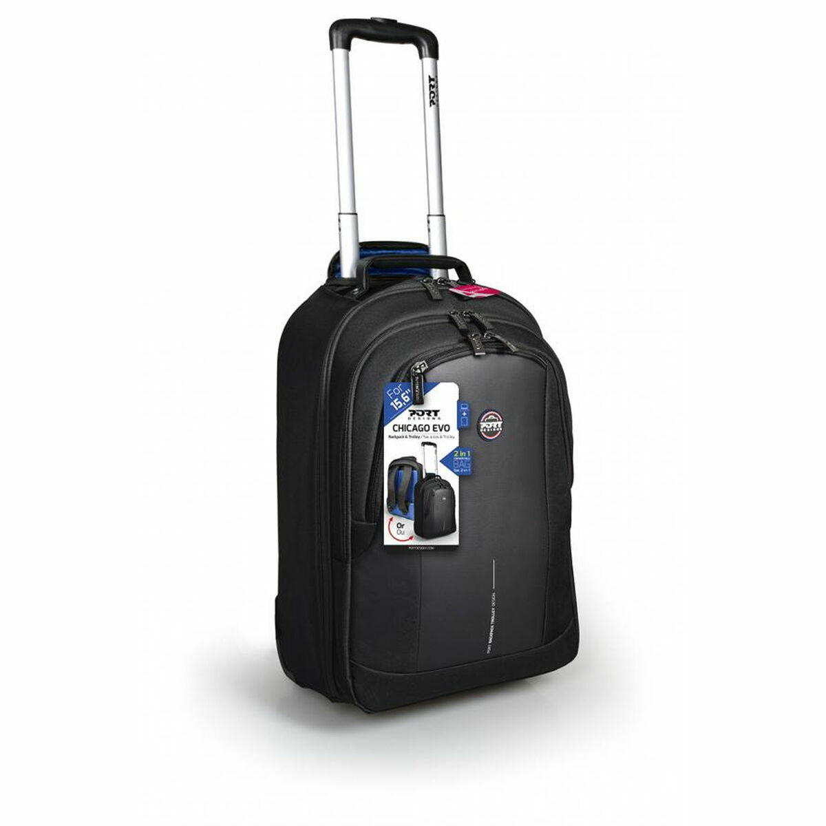 Laptopryggsäck Port Designs CHICAGO EVO Svart - 2