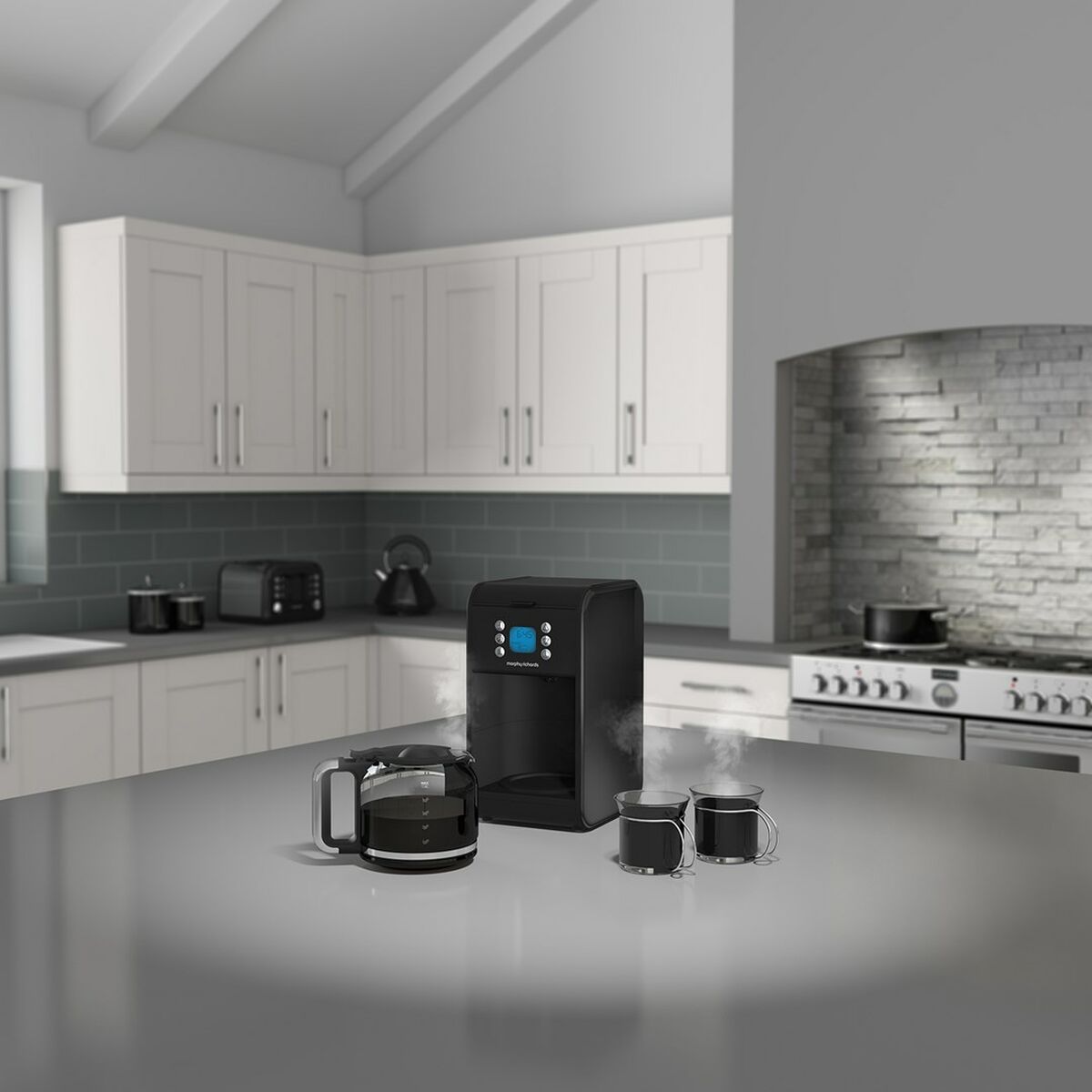 Kaffebryggare Morphy Richards 162008 Svart 900 W 1,8 L - 4