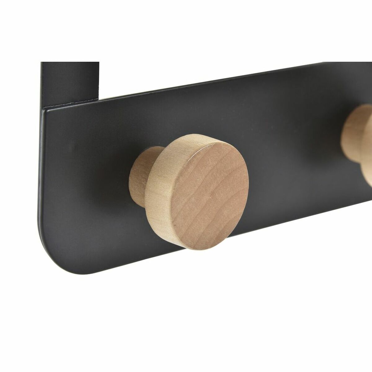 Dörrhängare DKD Home Decor (4 Klädhängare) Metall Trä (35 x 2,5 x 20 cm) - 3