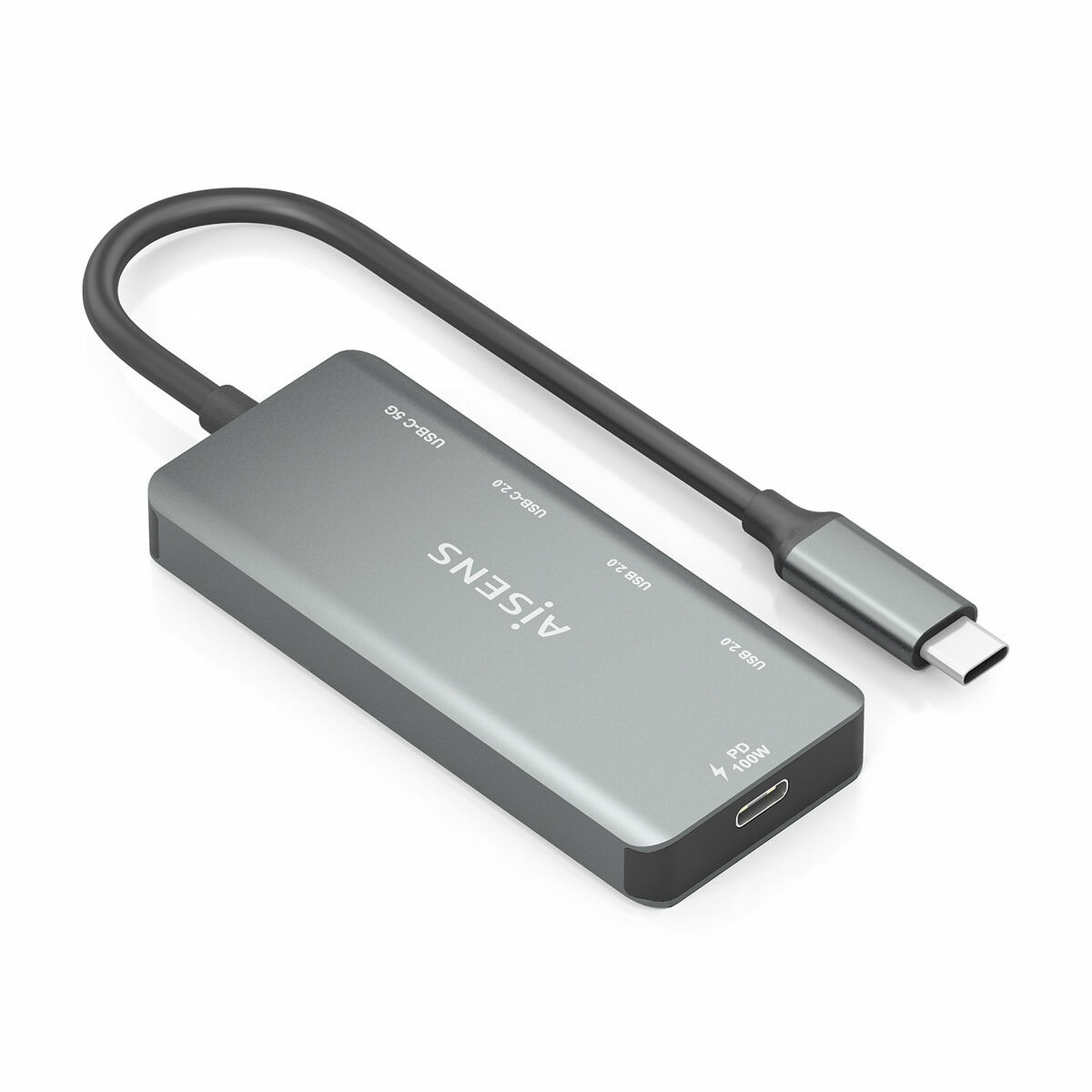 USB-HUB Aisens A109-0946 Grå 100 W - 3