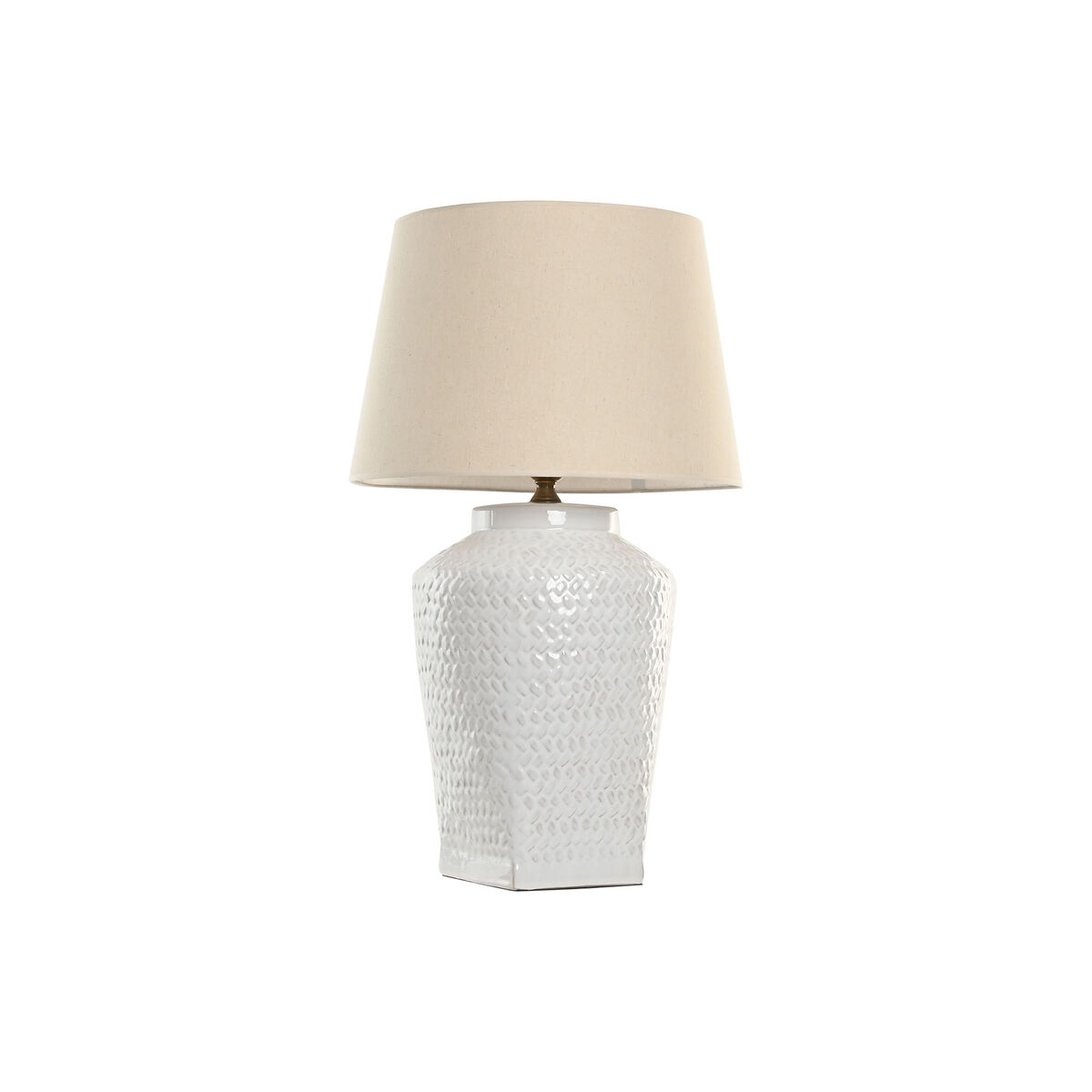 Bordslampa Home ESPRIT Vit 50 W 220 V