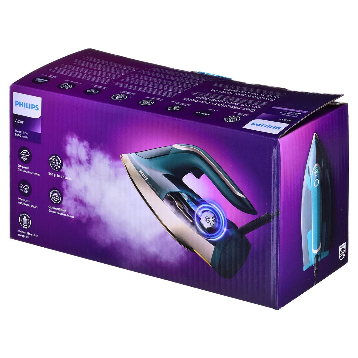 Ångstrykjärn Philips Azur 8000 Series 3000 W - 4