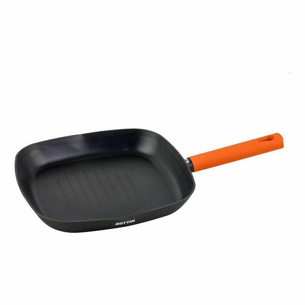 Räfflad stekpanna Quttin Gastro Svart Orange 47 x 29,7 x 4 cm (6 antal) - 2