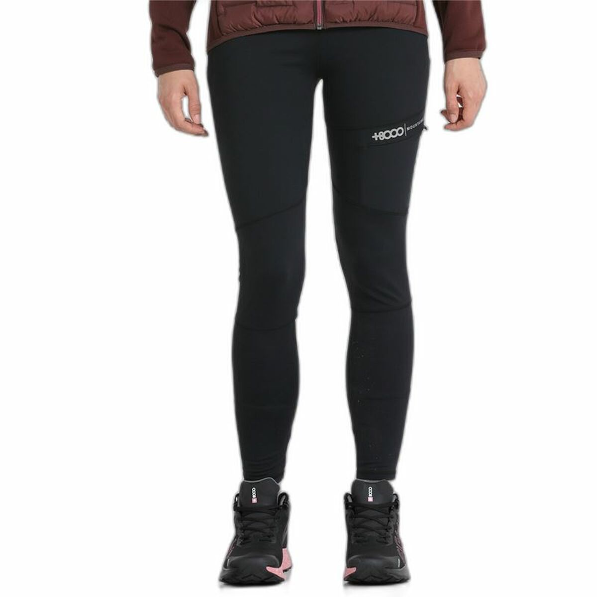 Sport-leggings, Dam +8000 Monteba Svart - 9