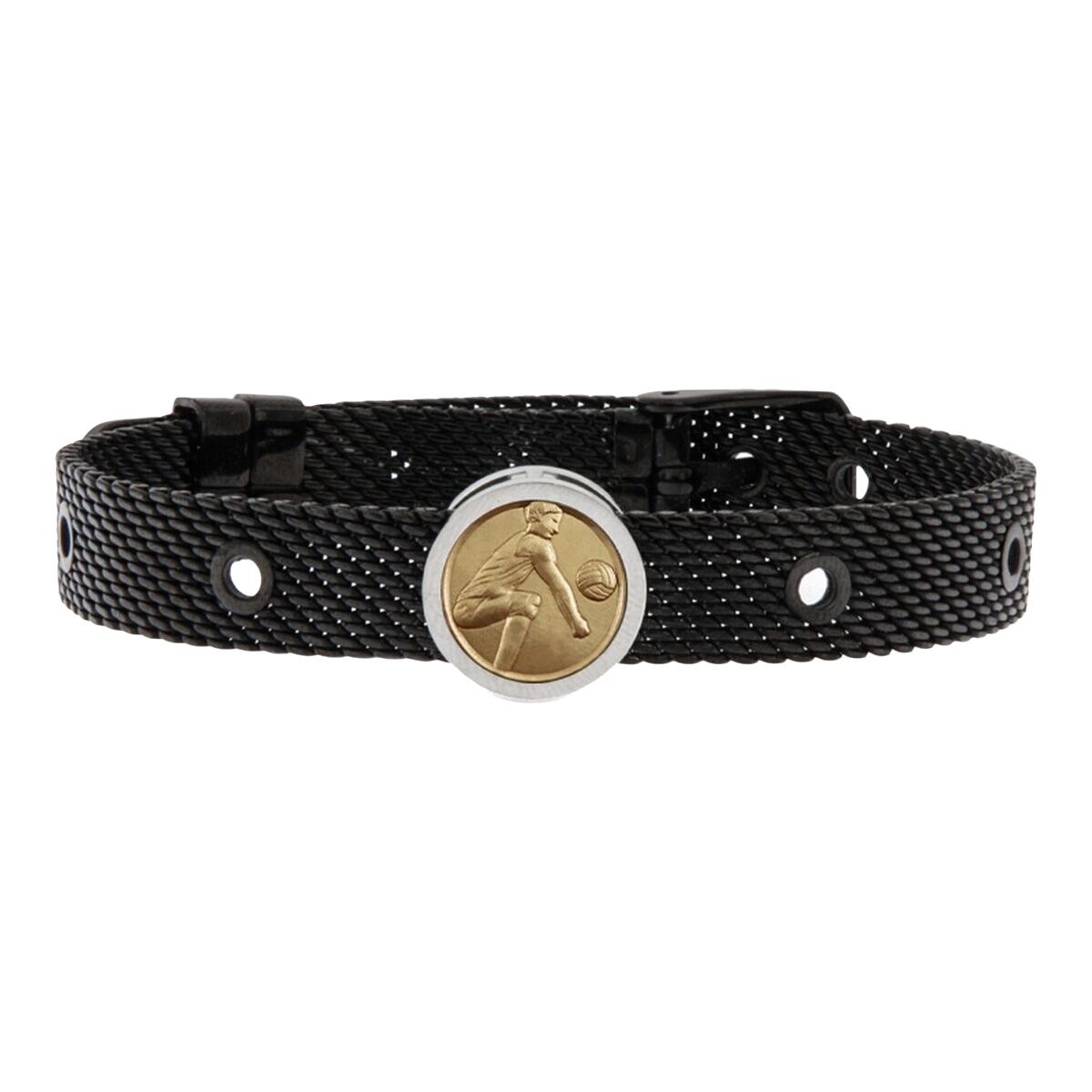 Unisexarmband VolleyBall Player Talent Jewels TJA-1-12-01-2-235 Svart