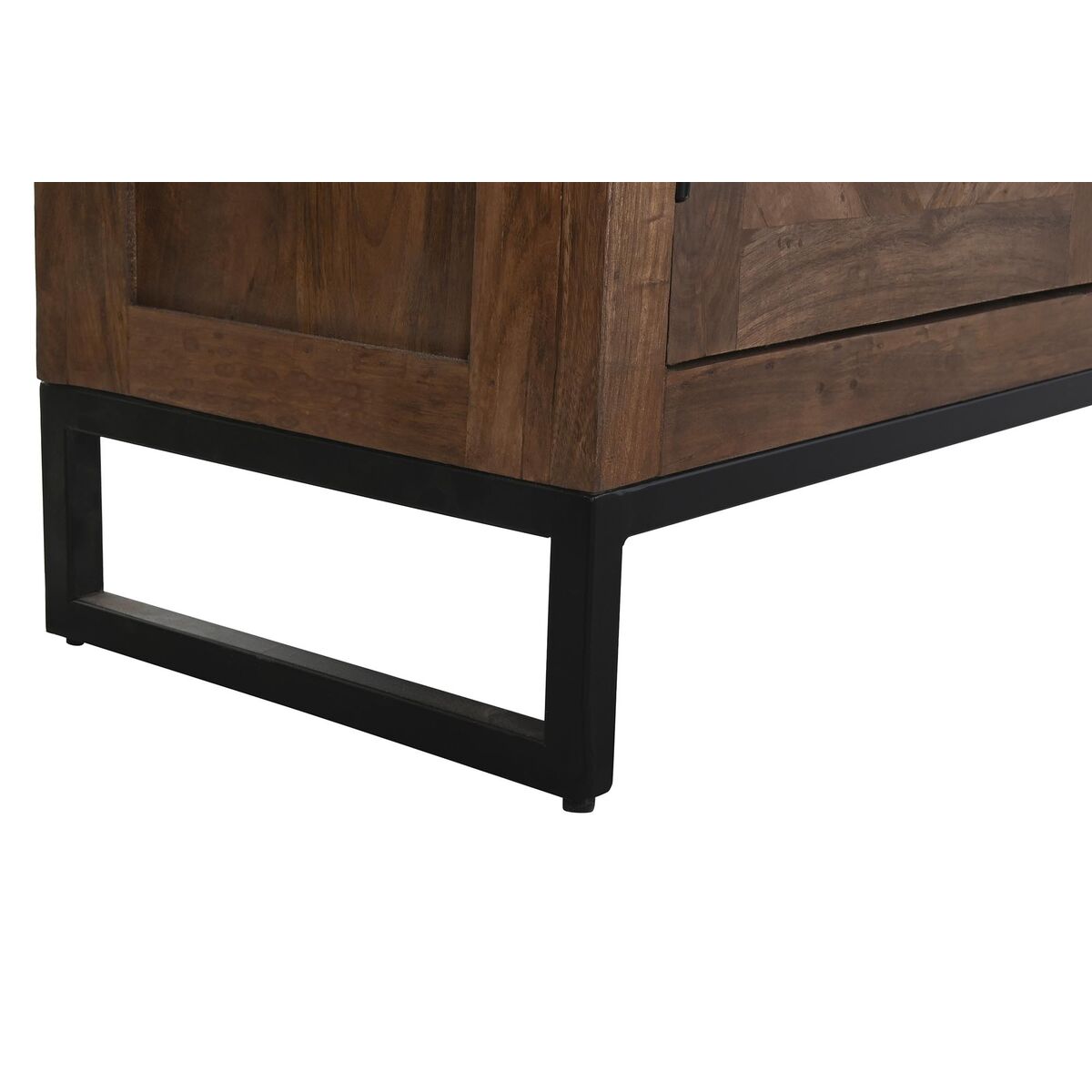 Visningsställ DKD Home Decor Brun Teak Metall (160 x 40 x 175 cm) - 4