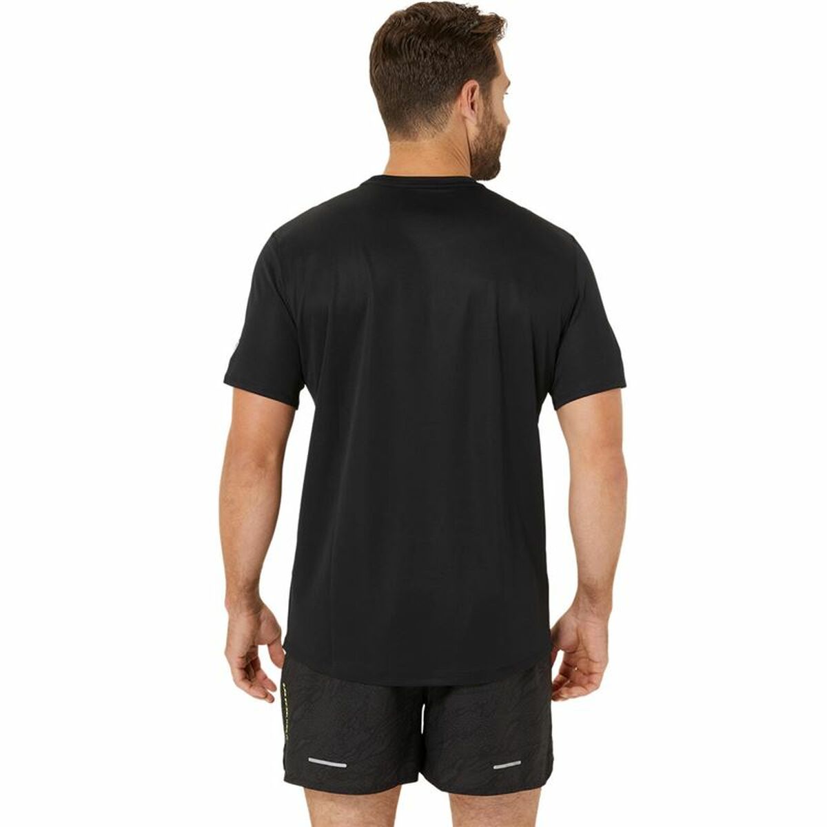 T-shirt med kortärm Herr Asics Fujitrail Logo Ss Top Svart - 2