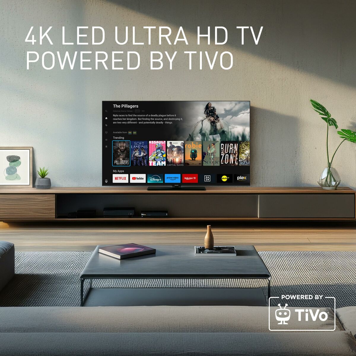 Smart TV Panasonic TB43W61AEZ 4K Ultra HD 43” LED DVB-T2 - 4