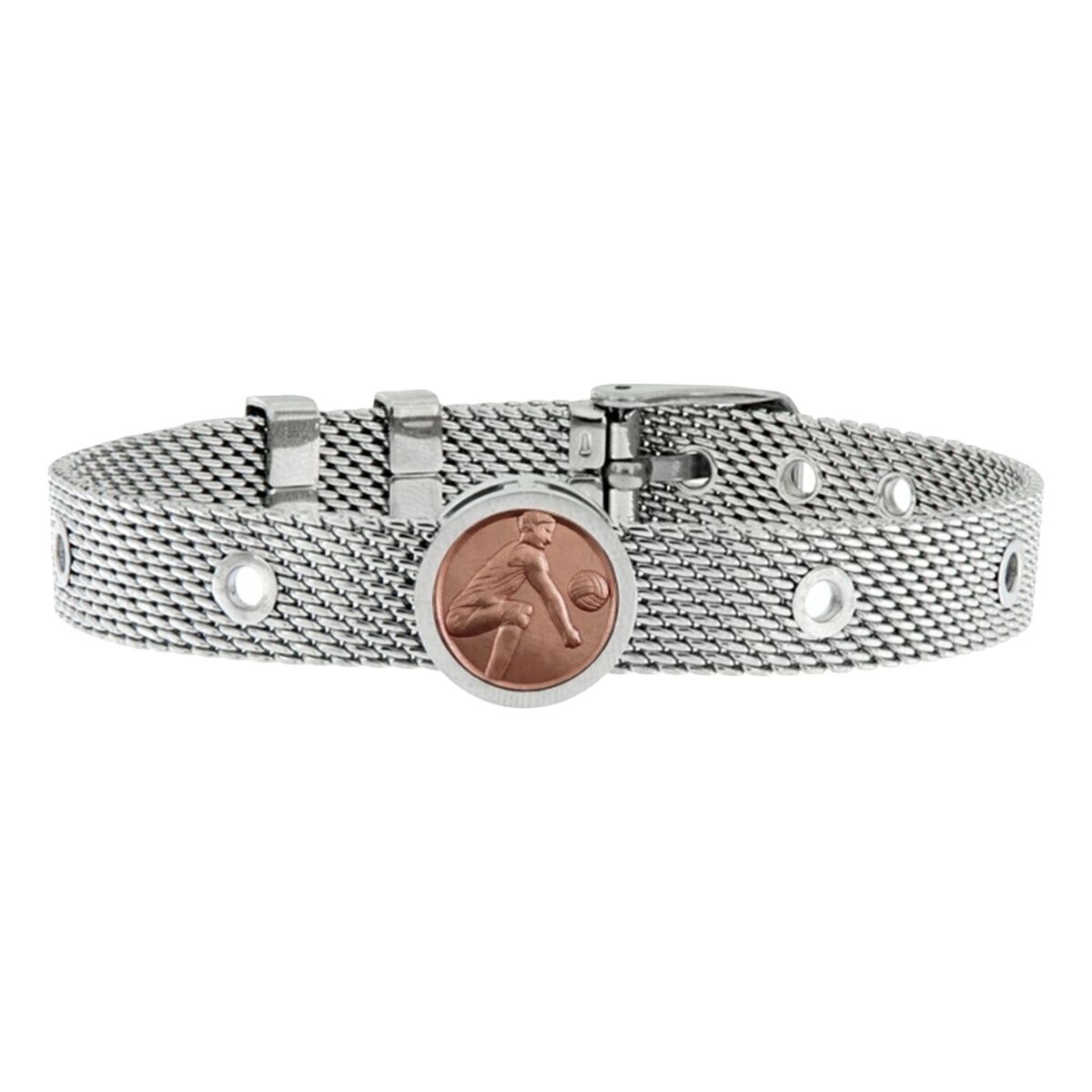 Unisexarmband VolleyBall Player Talent Jewels TJA-1-12-02-1-235 Silvrig