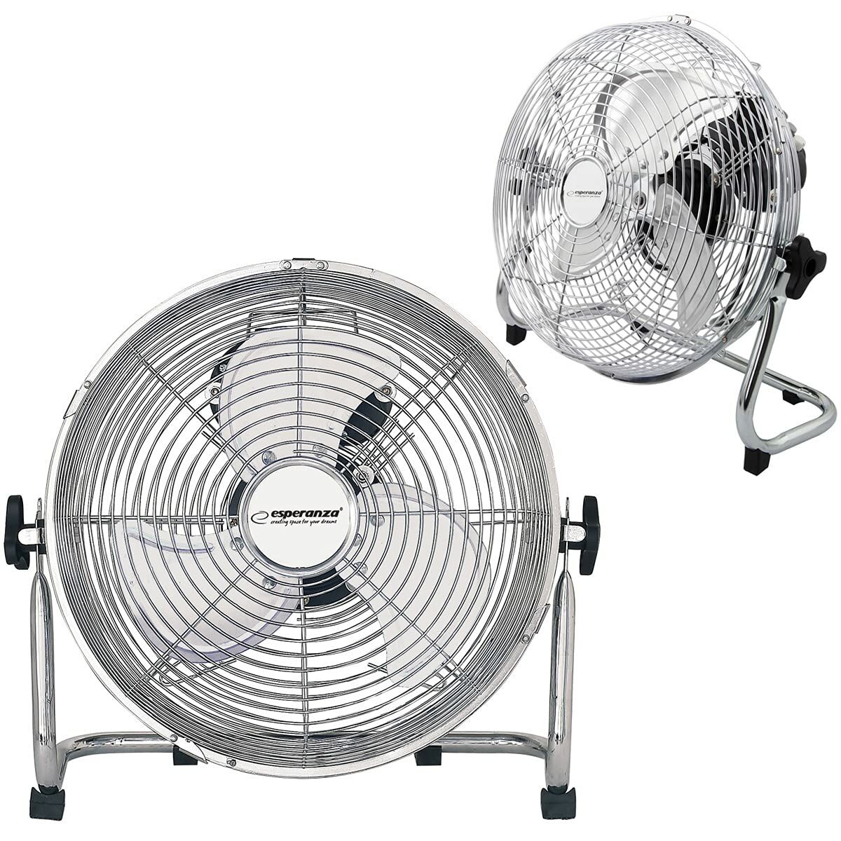 Bordsfläkt Esperanza EHF005 Krom 50 W - 2
