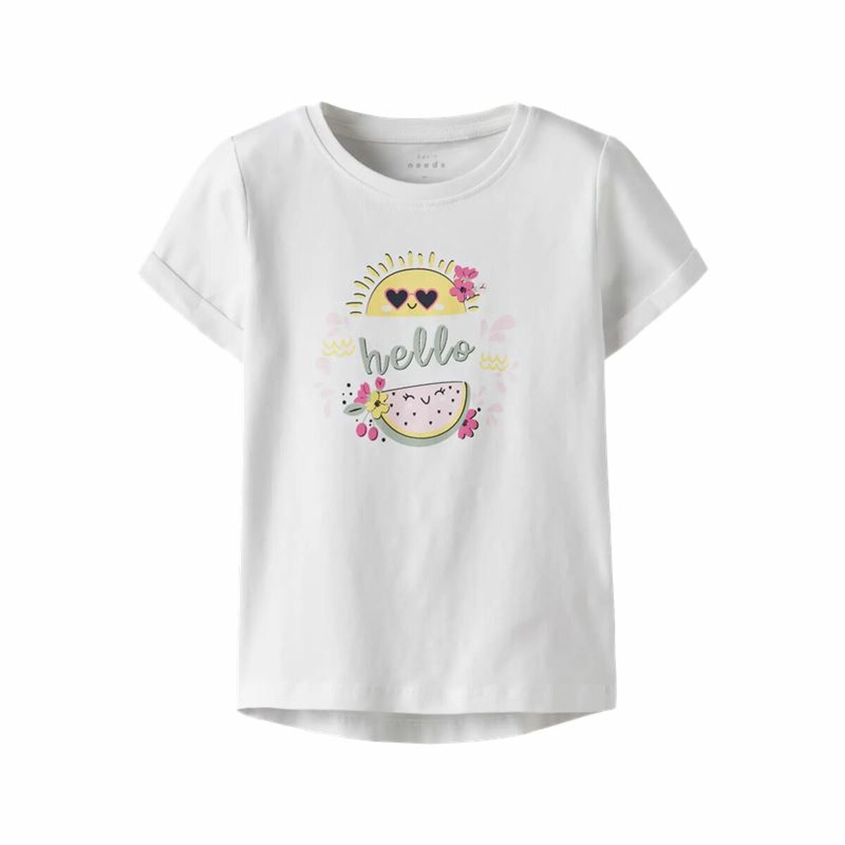 Barn T-shirt med kortärm Name It Nmfvix