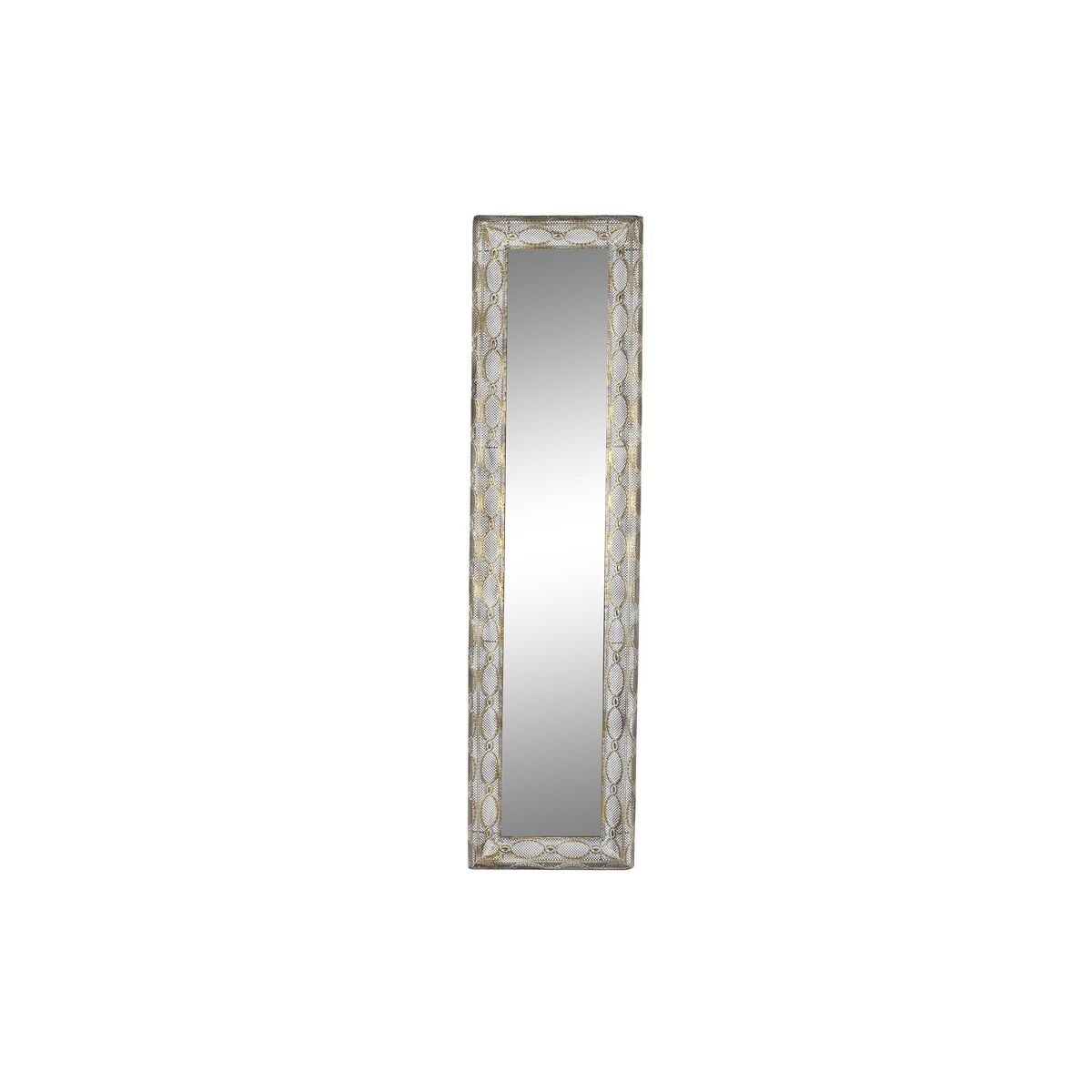 Väggspegel DKD Home Decor Glas Gyllene Metall (45 x 5,5 x 180 cm)
