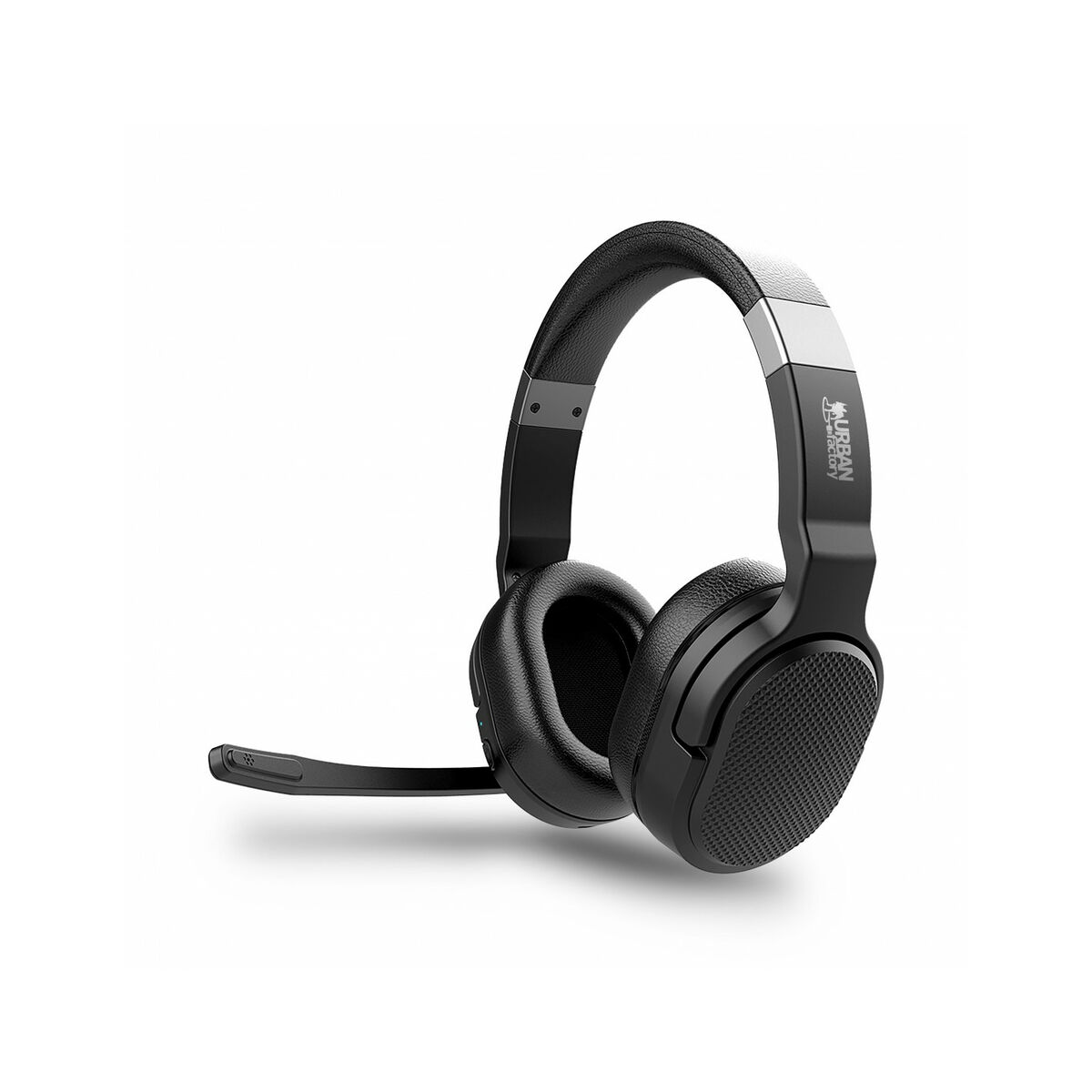Bluetooth Hörlurar med Mikrofon Urban Factory HBV60UF Svart - 2