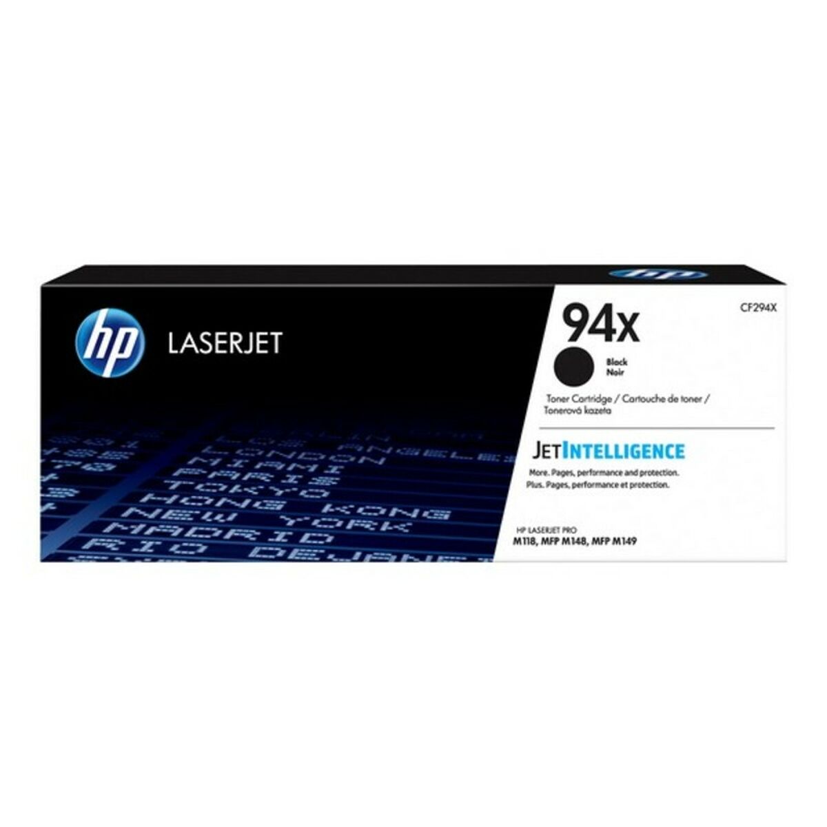 Toner HP CF294X Svart