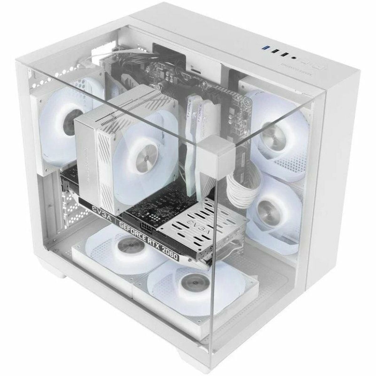 ATX Semitorn Mars Gaming MCVISIONMW Vit - 2