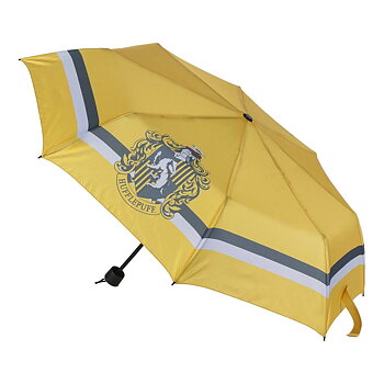 Hopfällbart paraply Harry Potter Hufflepuff Gul 53 cm