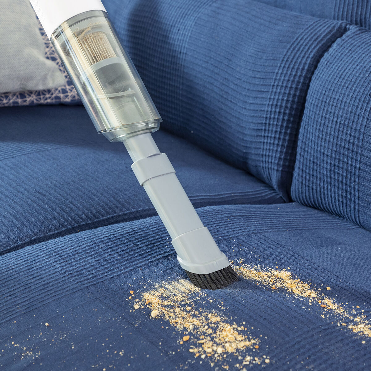 Omladdningsbar handhållen dammsugare med 3 tillbehör Hancuum InnovaGoods - 11