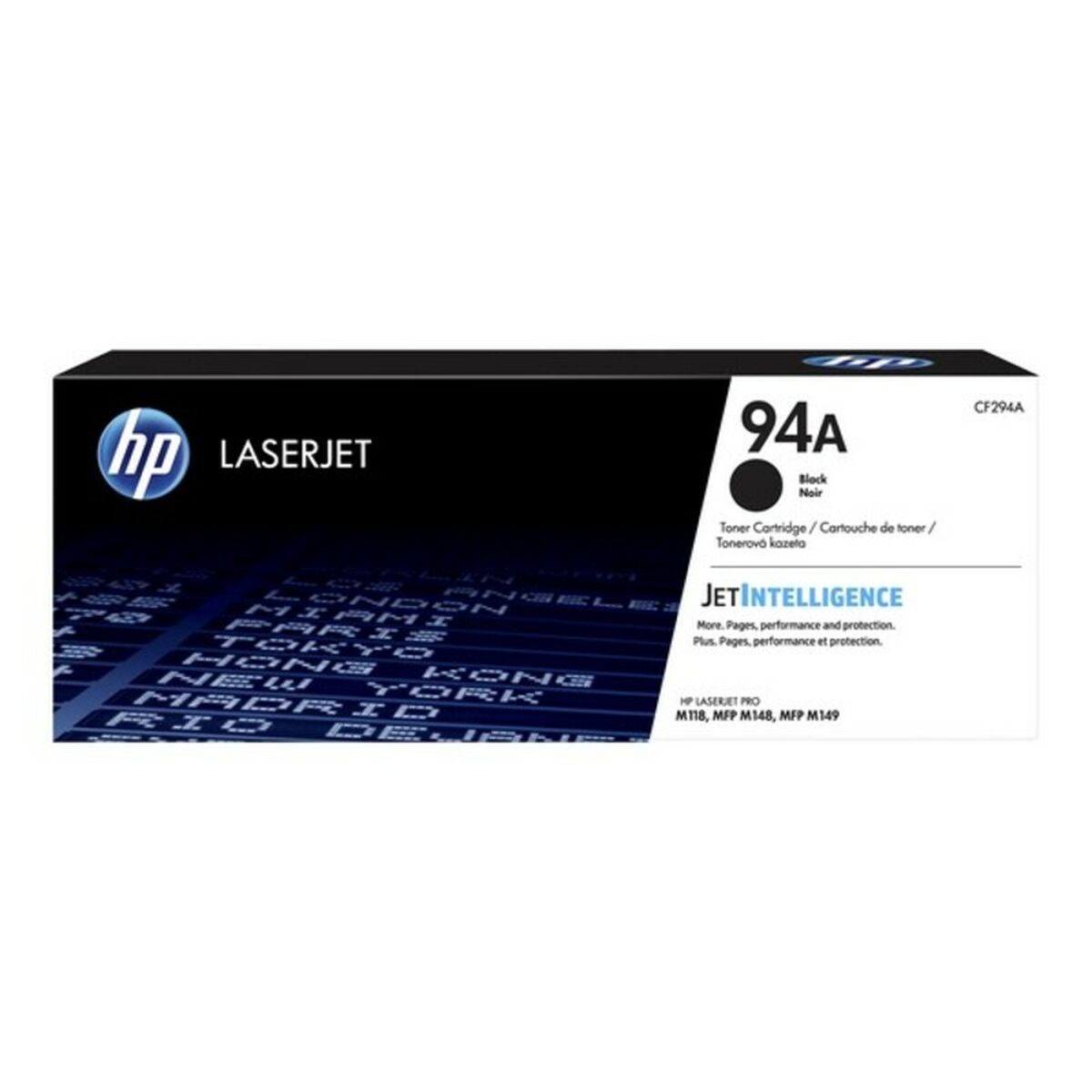 Toner HP HPCF294A Svart Multicolour