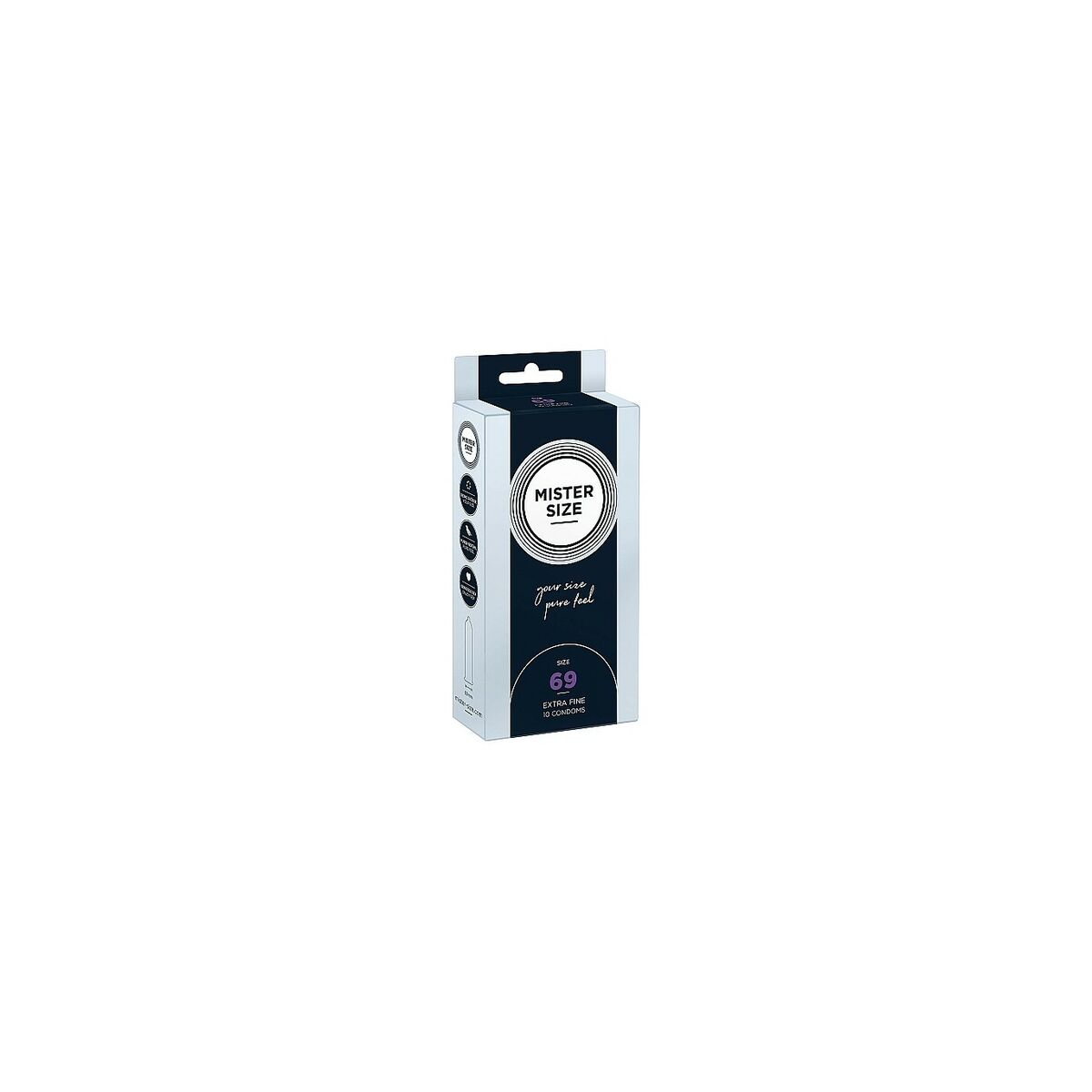 Kondomer Mister Size Pure Feel Extra Thin Ø 6,9 cm