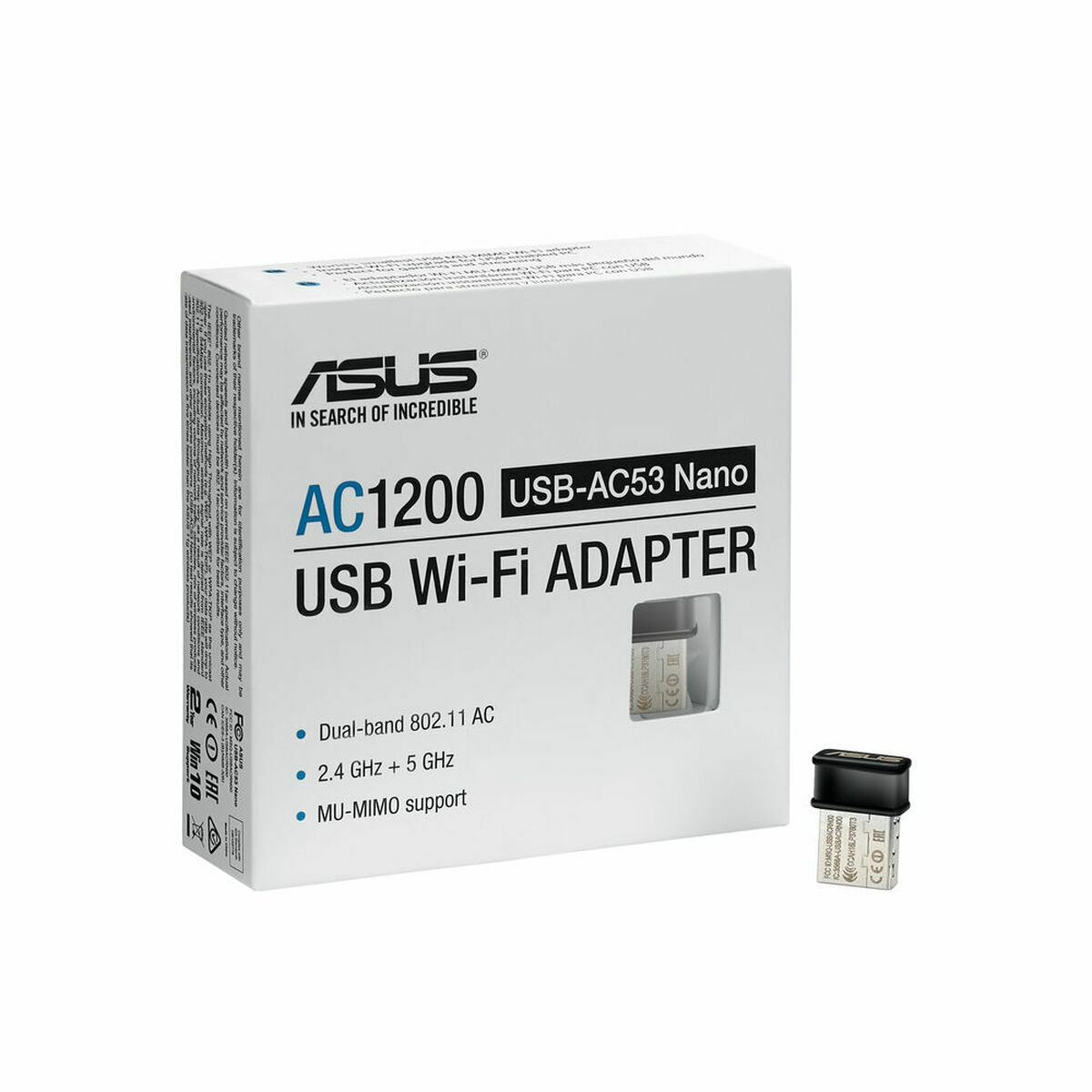 Nätadapter Asus USB-AC53 NANO 867 Mbps - 2