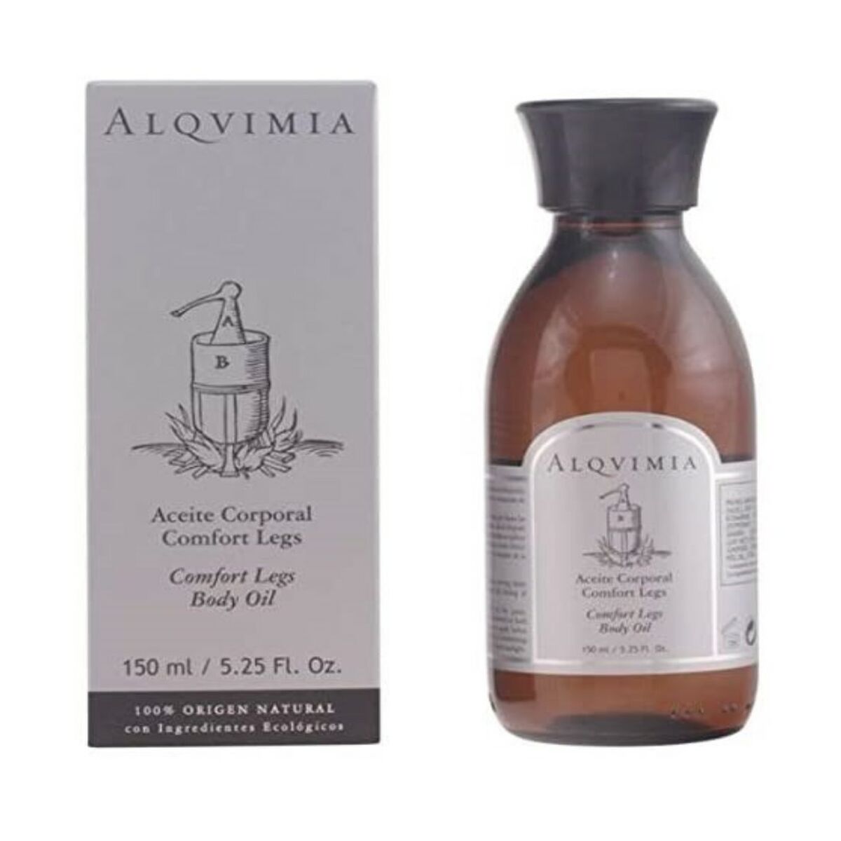 Lindrande olja för benen Alqvimia (150 ml) - 3