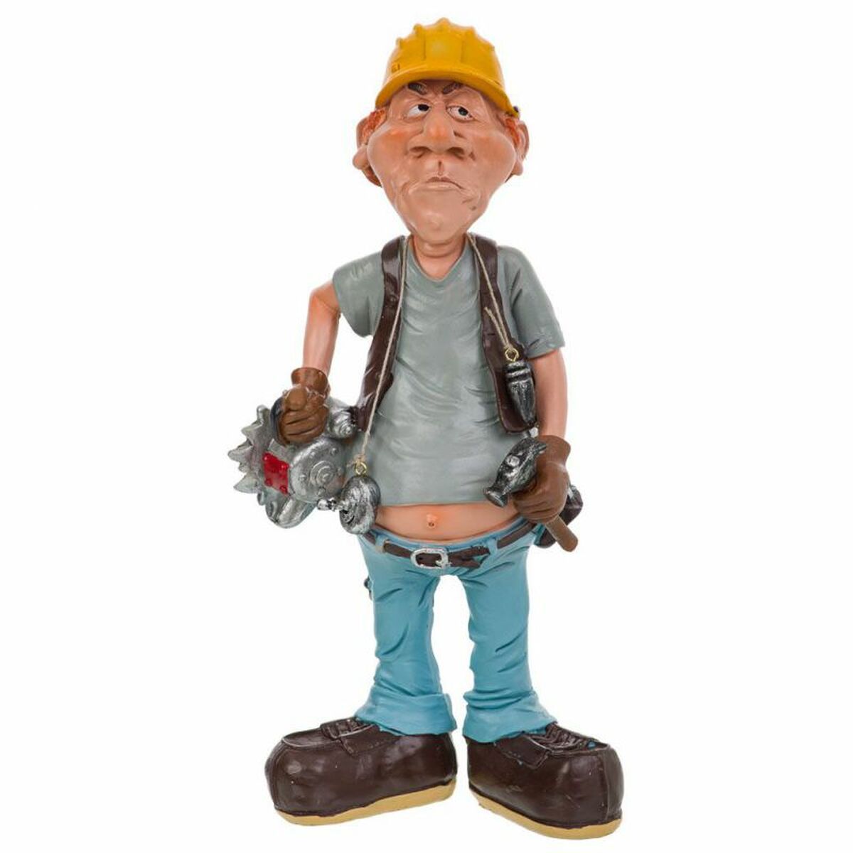 Samlingsfigurer Alexandra House Living Polyresin 9 x 27 x 13 cm - 2