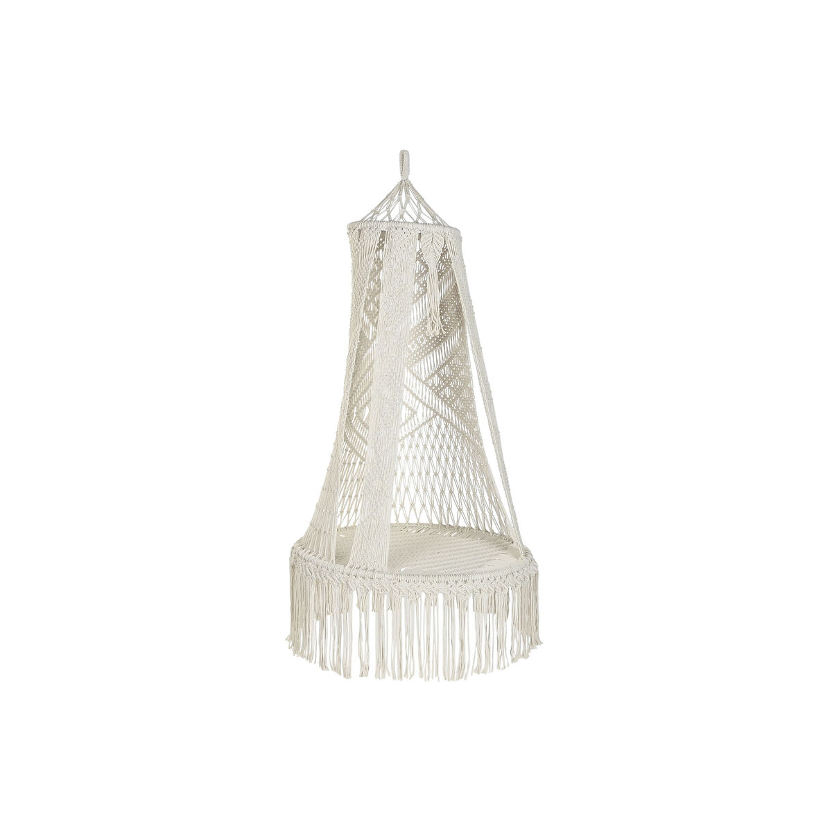 Hängmatta Home ESPRIT Beige Bomull Urban 82 x 82 x 170 cm - 2