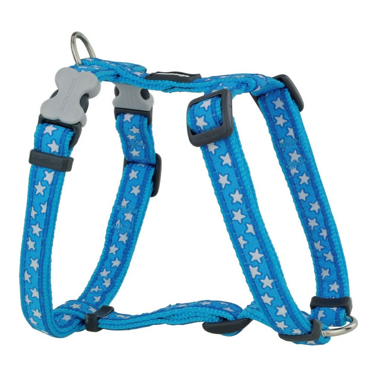 Hundsele Red Dingo Style Blå Stjärna 30-48 cm - 2