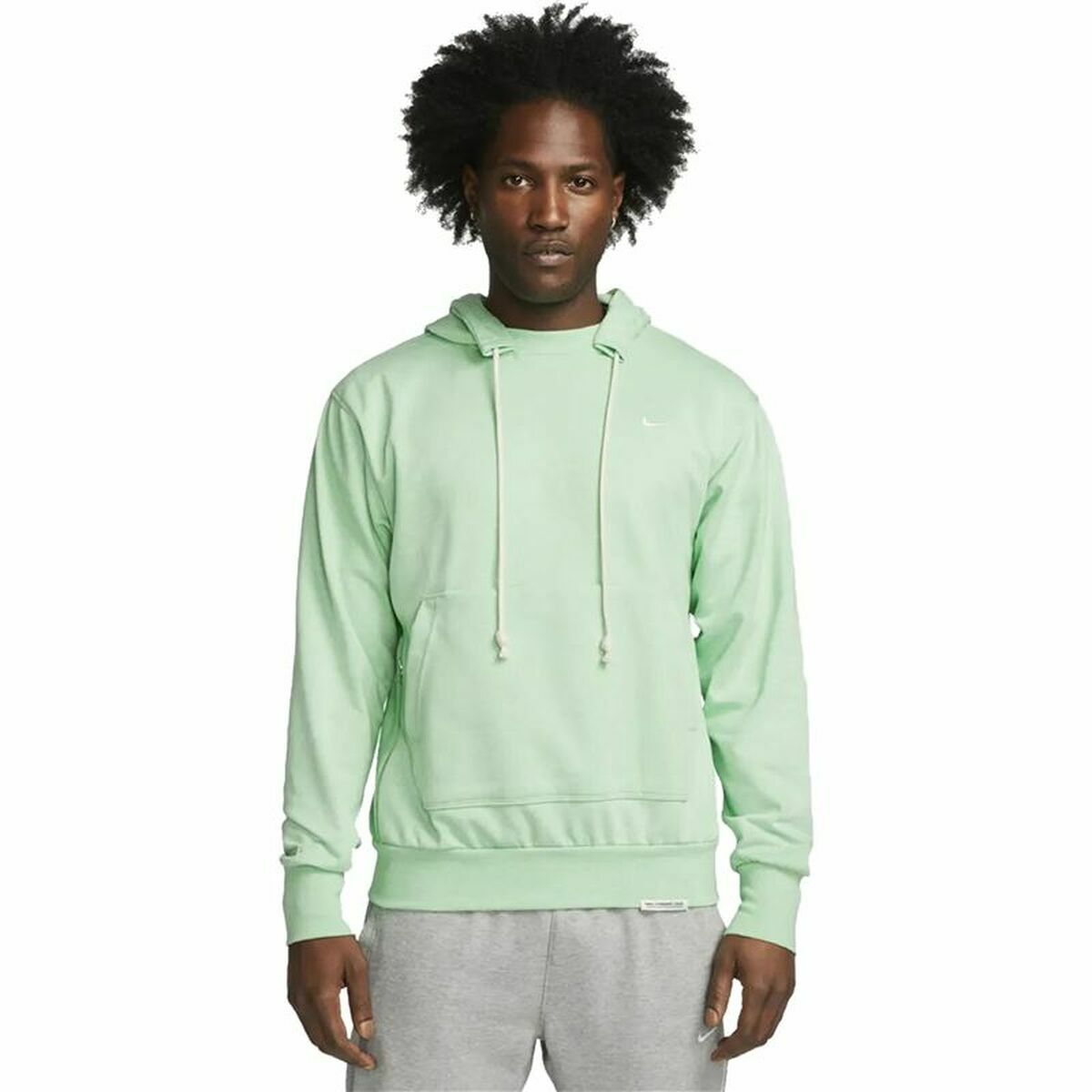 Tröja med huva Herr Nike Dri-FIT Standard Aquamarine - 9
