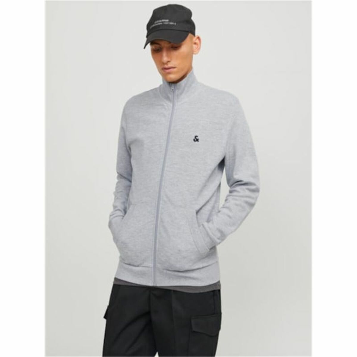 Träningsjacka Herr Jack & Jones epaulos Zip (L) - 2
