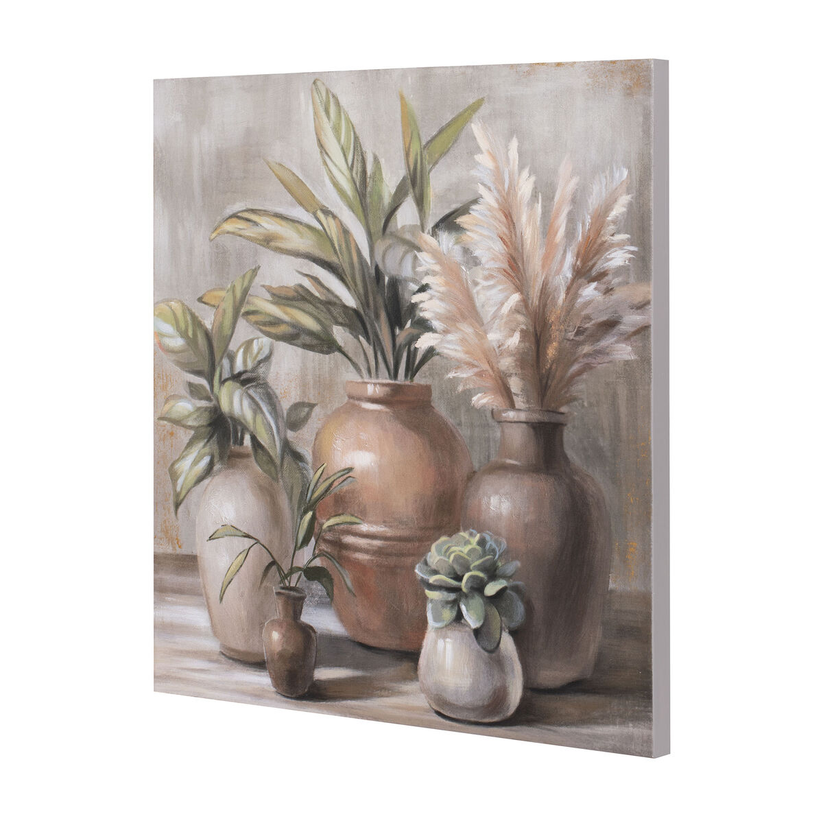 Tavla Home ESPRIT Vas Cottage 80 x 3,7 x 80 cm (2 antal) - 3