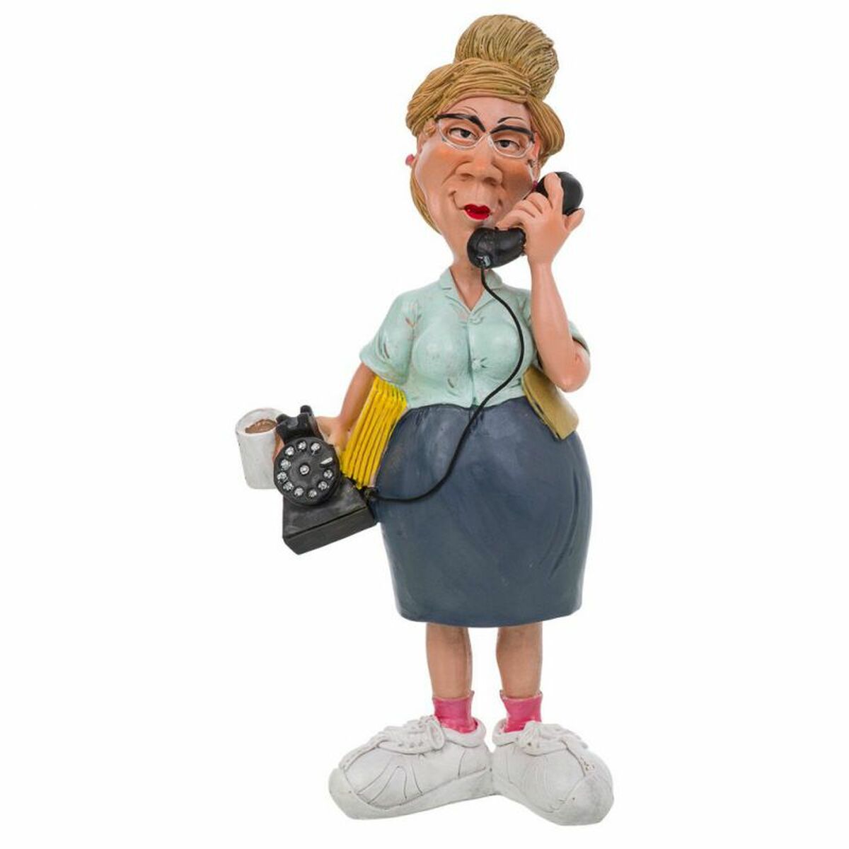 Samlingsfigurer Alexandra House Living Polyresin 7 x 25 x 13 cm - 2