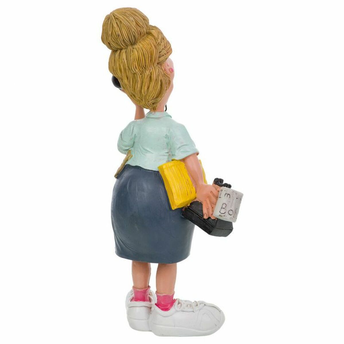Samlingsfigurer Alexandra House Living Polyresin 7 x 25 x 13 cm - 3
