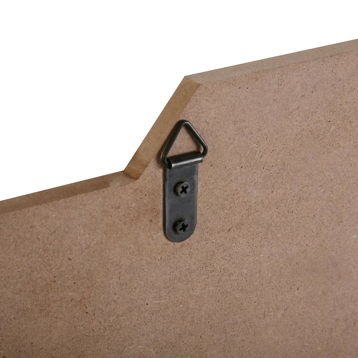Väggmonterad rockhängare Versa Be Happy Trä MDF 4 x 14,5 x 48 cm - 3