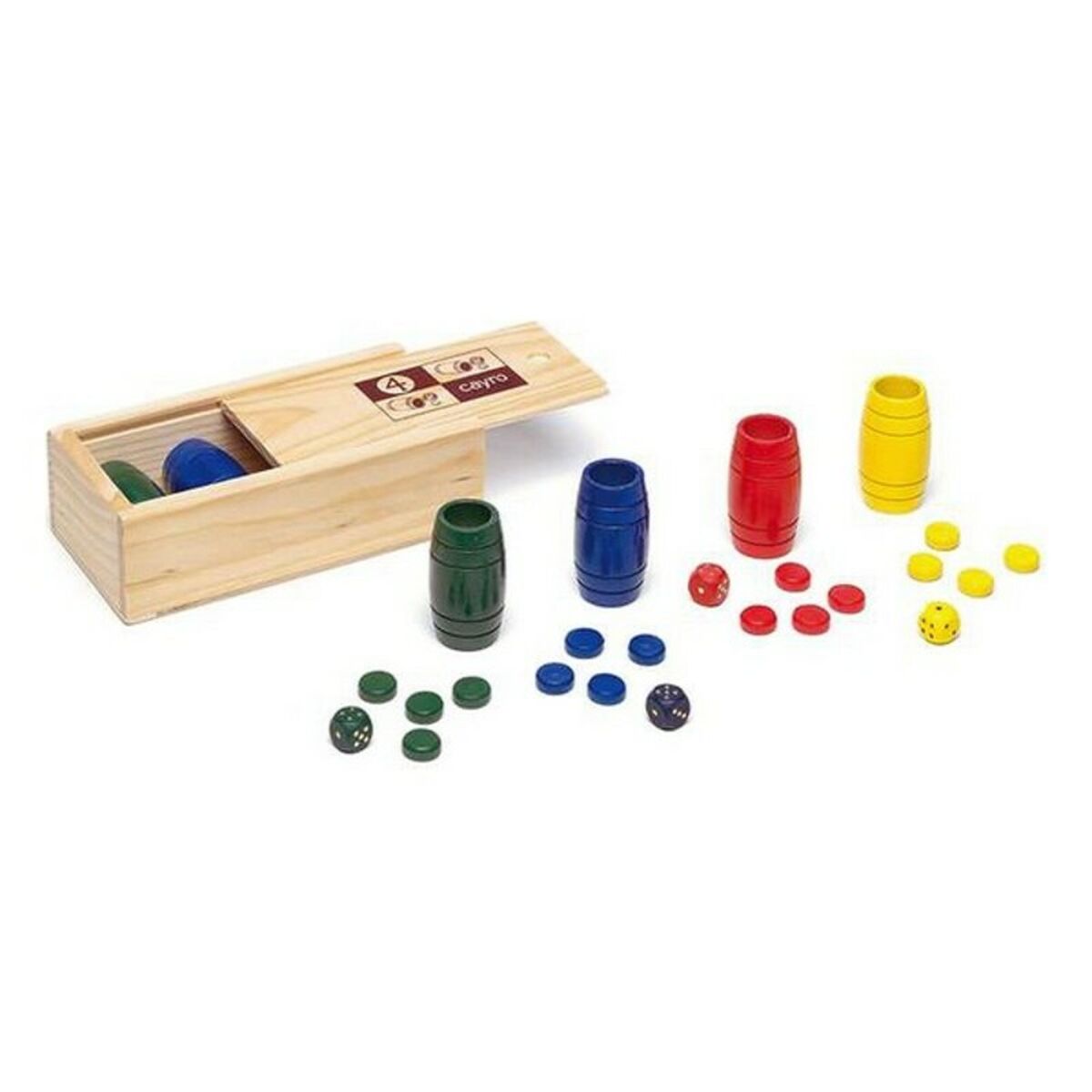 Shakers med Parchís-pjäser Cayro - 2