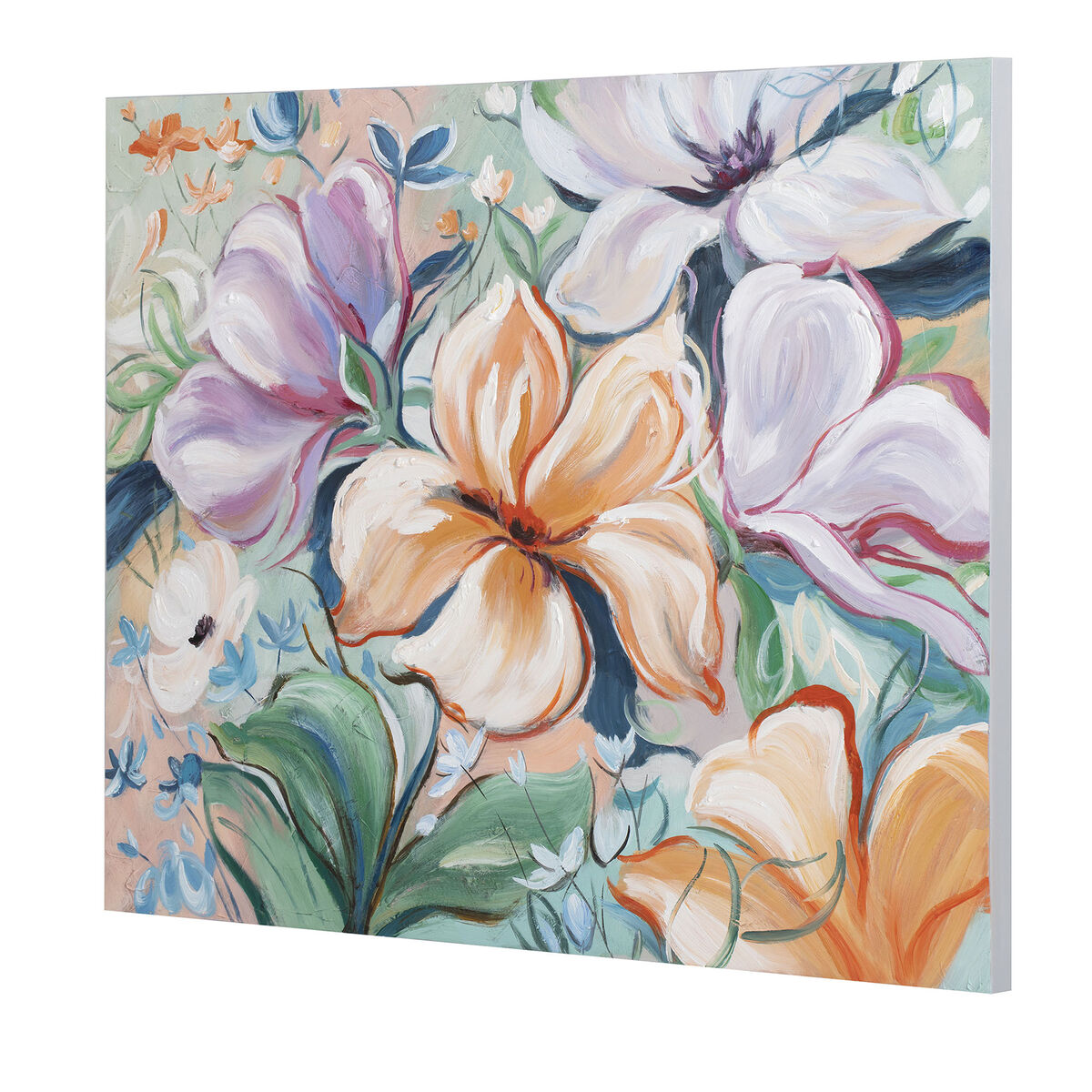 Kanvas Home ESPRIT Furu Kanvas 100 x 3,7 x 80 cm - 3