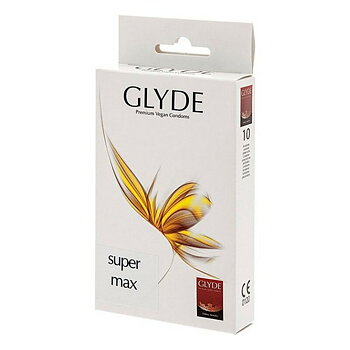 Kondomer Glyde Super Max Extra stor (10 uds)
