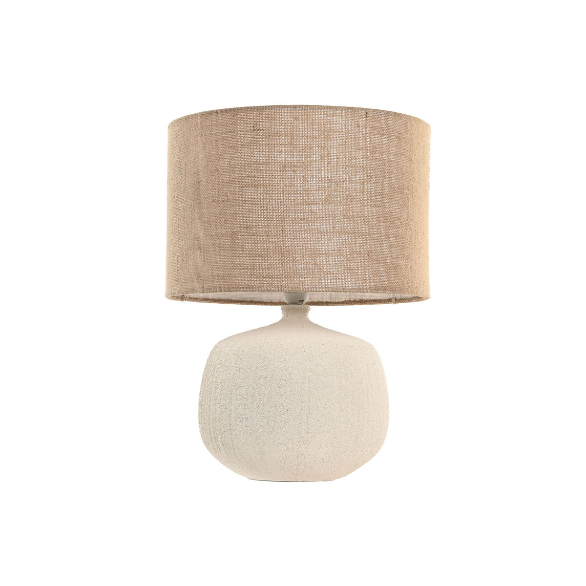 Bordslampa Home ESPRIT Brun Kräm 50 W 220 V