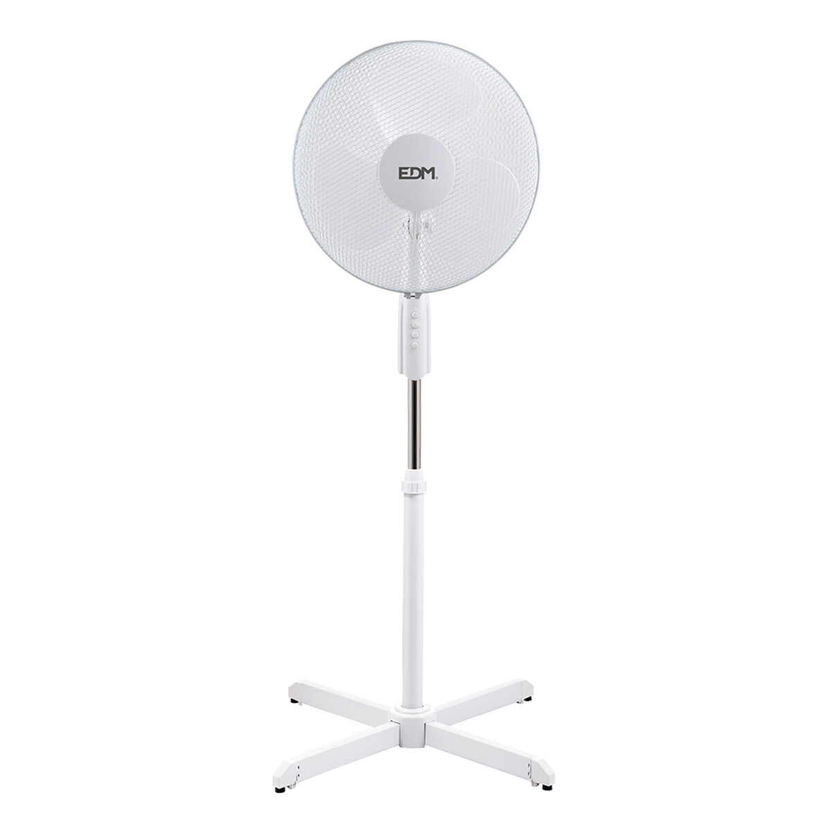 Stående Fläkt EDM 33910 Vit 45 W 50 W 55 W