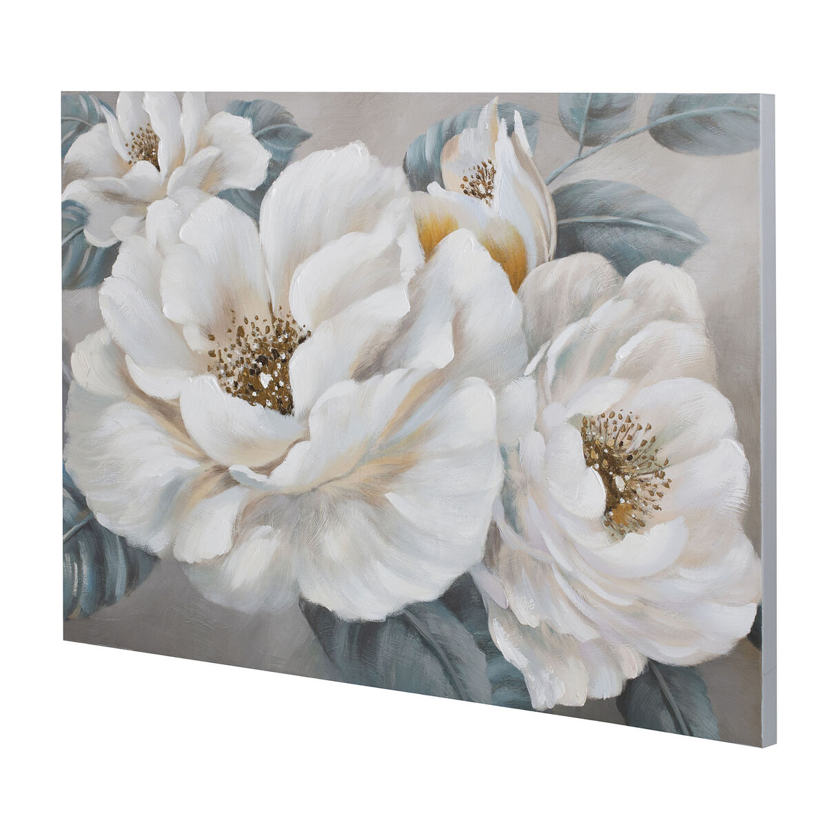 Tavla Home ESPRIT Rosor Romantisk 120 x 3,7 x 80 cm (2 antal) - 3