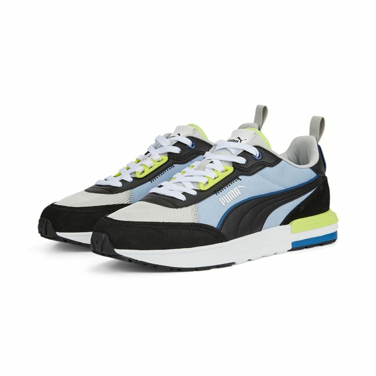 Sportskor Casual Herr Puma R22 Blå Gul - 3