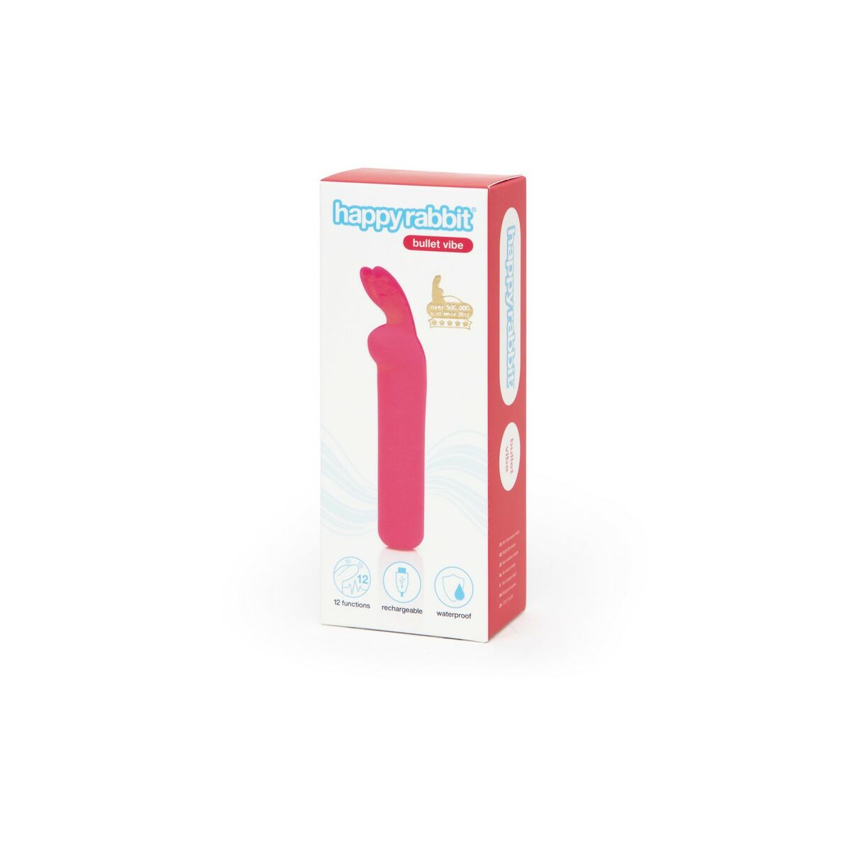 Kanin Happy Rabbit Bullet Rosa - 5