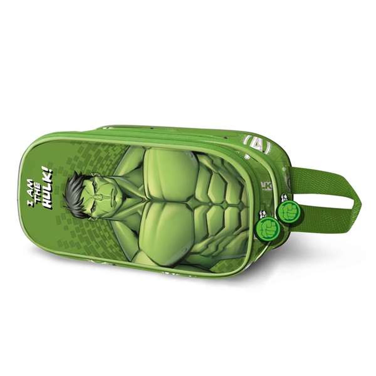 Dubbel bär-allt Hulk Grön