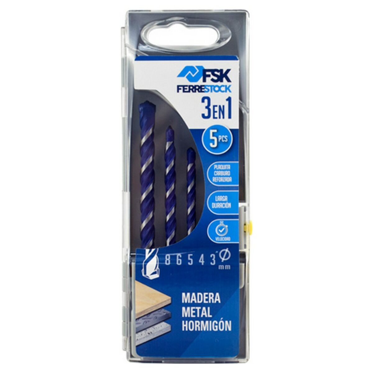 Spolset Ferrestock 3 / 4 / 5 / 6 / 8 mm Universal - 3