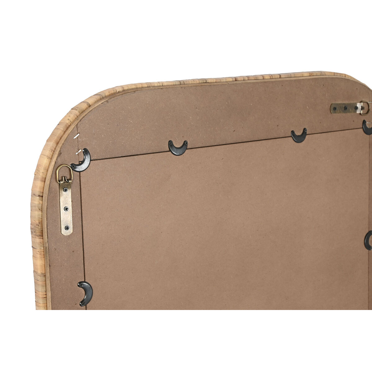 Väggspegel Home ESPRIT Brun Naturell Kolonial 70 x 3 x 100 cm - 8