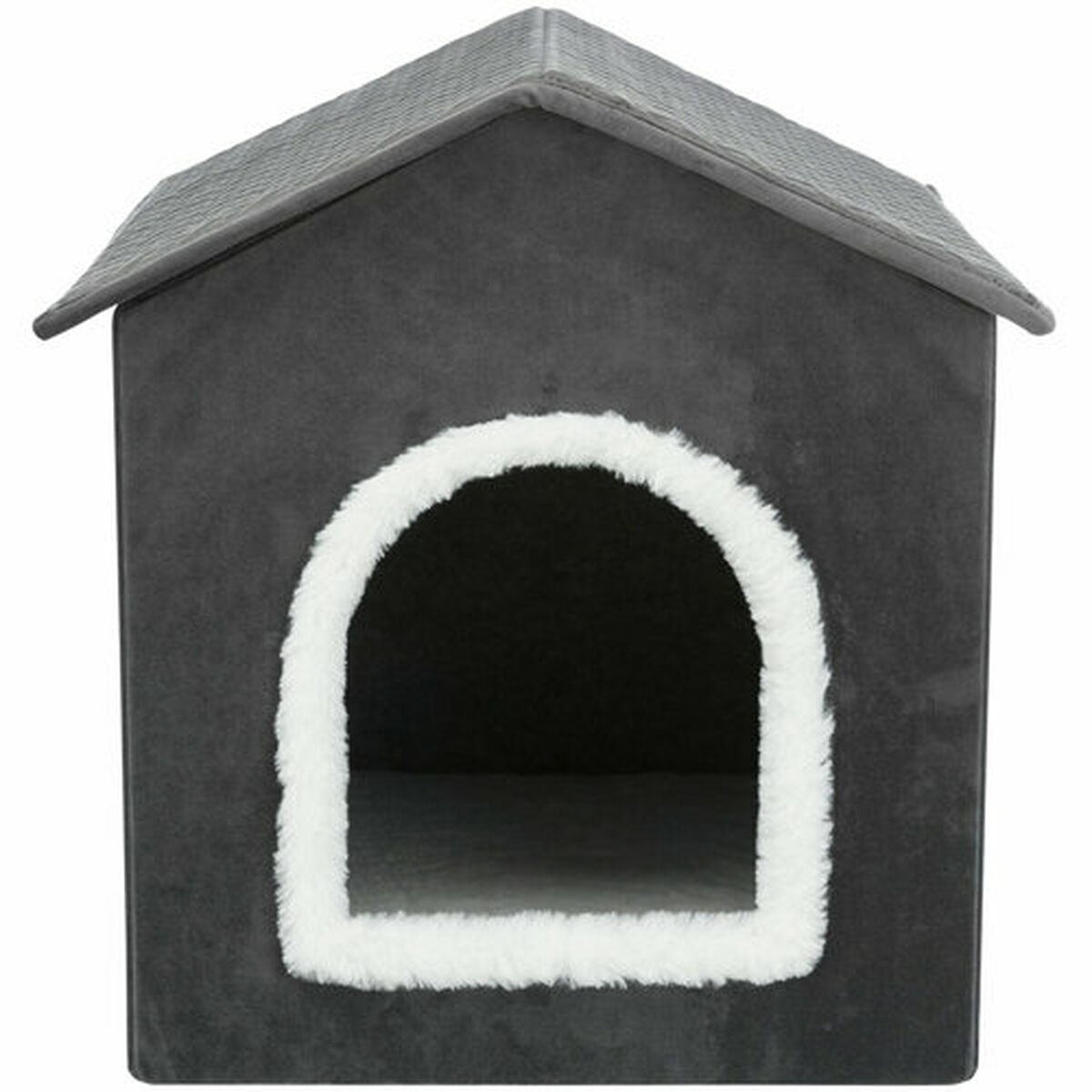 Hydda Trixie Livia Vit Mörkgrå 38 × 41 × 44 cm - 4