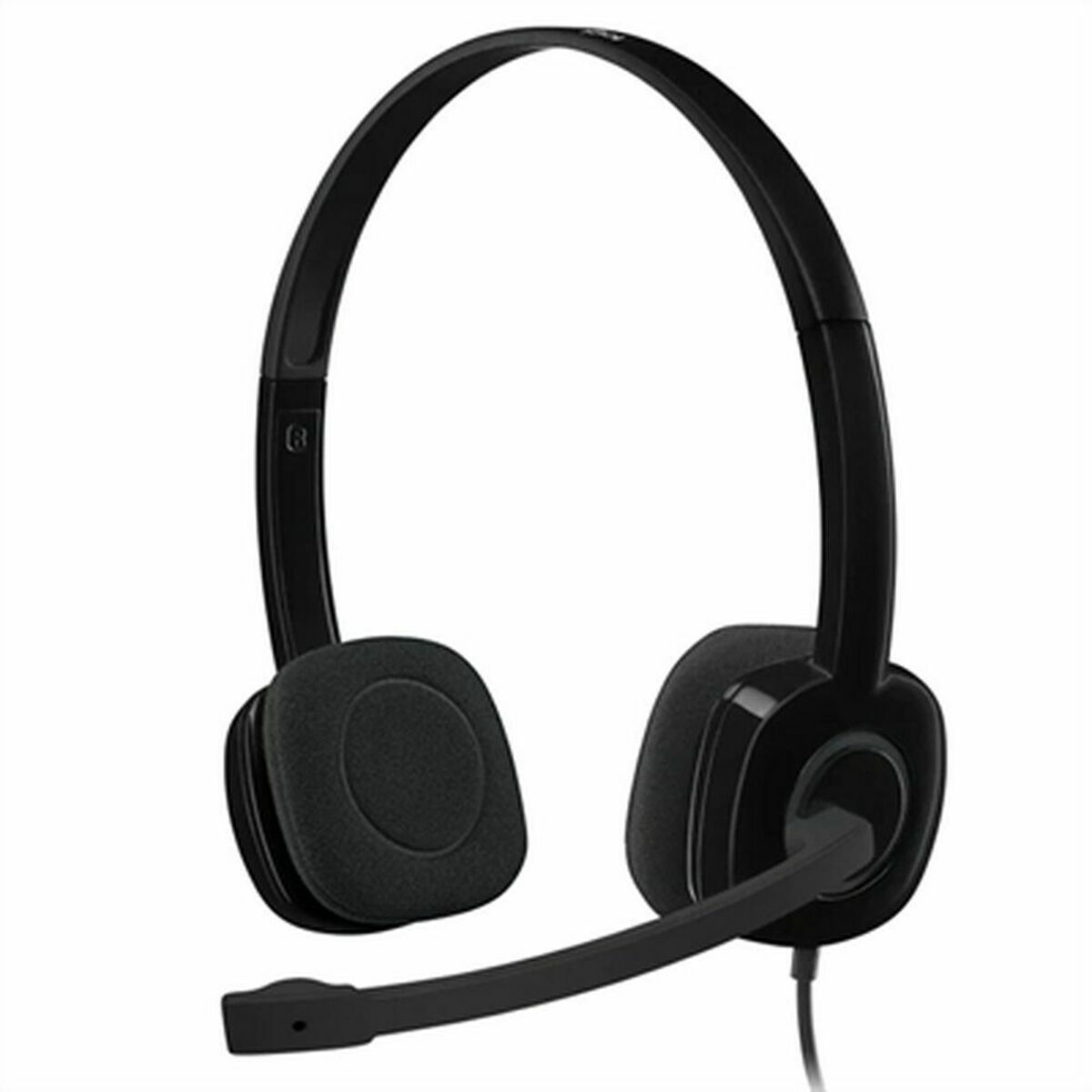 Hörlurar med Mikrofon Logitech H151 Svart - 2